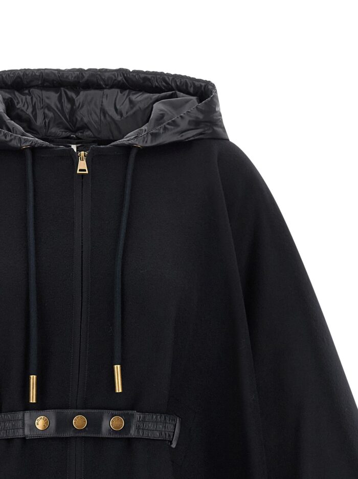 Moncler Two-material Cape
