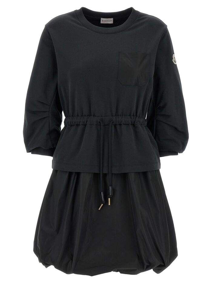 moncler two material dress Moncler Two-material Dress