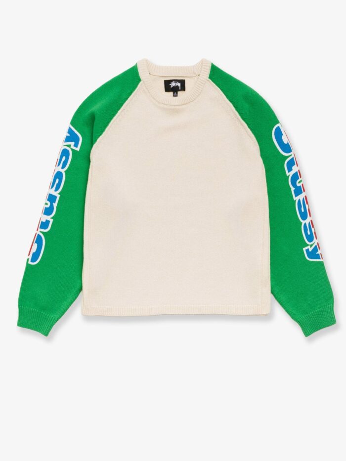 STUSSY Two-tone Raglan Sweater