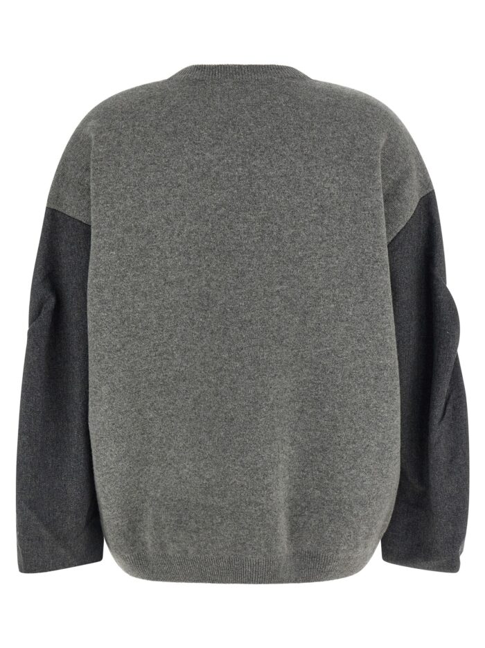 NUDE Two-tone Sleeve Sweater
