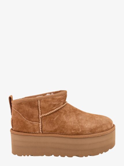 Ugg Classic Ultra Mini Platform Suede Ankle Boots