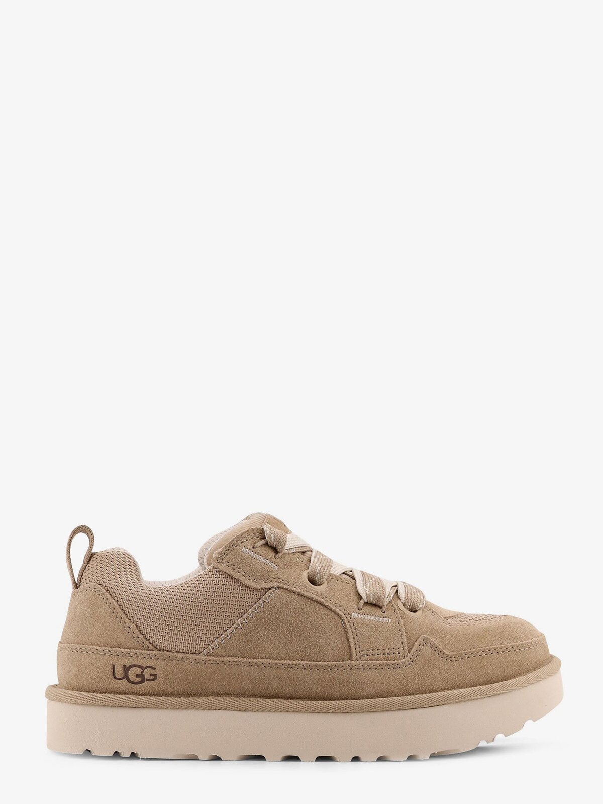 Ugg M Lo Lowmel Suede Sneakers