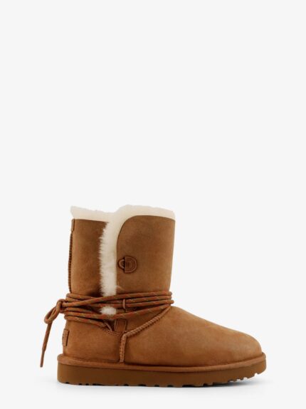 Ugg W Bailey Tie Suede Ankle Boots