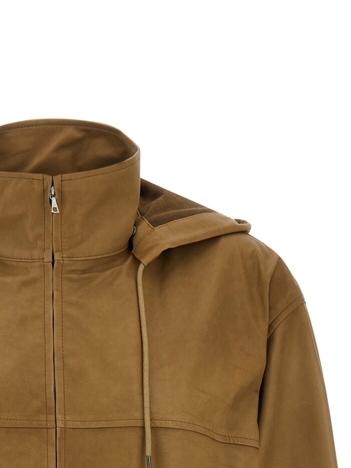 AURALEE Ultra-thin Leather Jacket