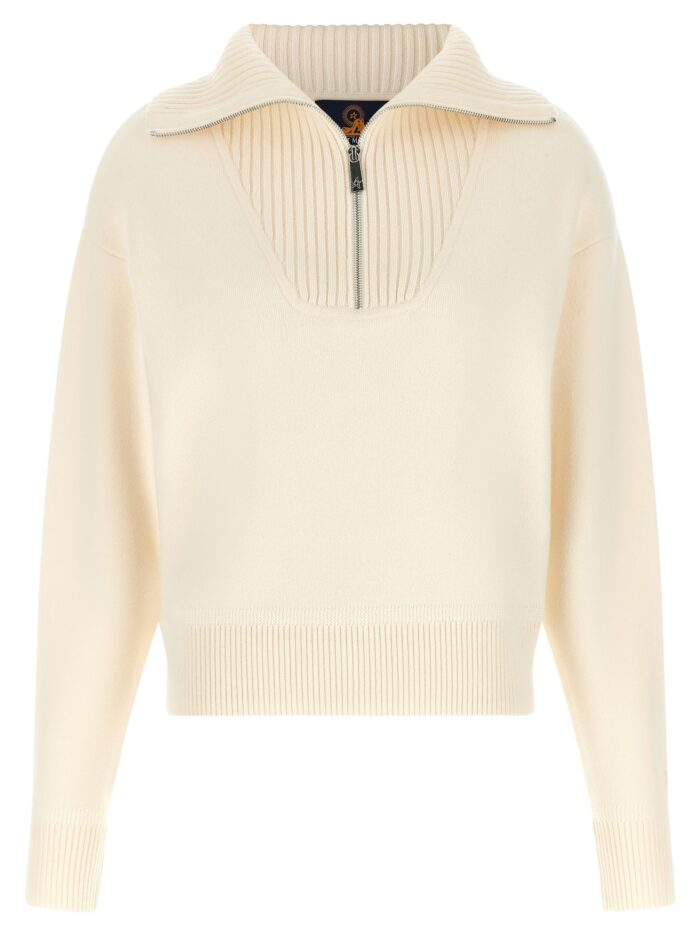perfect moment ultrafine merino wool half zip sweater PERFECT MOMENT Ultrafine Merino Wool Half-zip Sweater