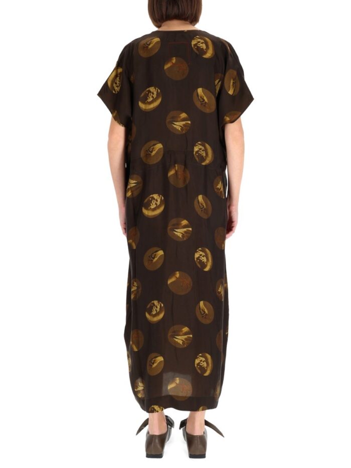 UMA WANG "ACRID" MIDI DRESS