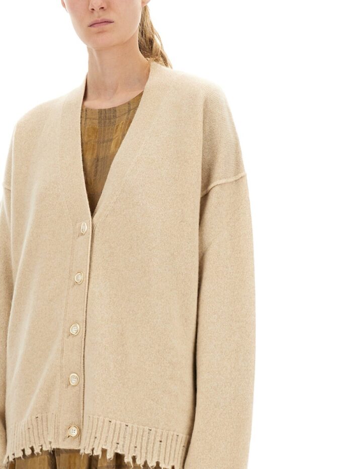 uma wang cashmere cardigan with buttons UMA WANG CASHMERE CARDIGAN WITH BUTTONS