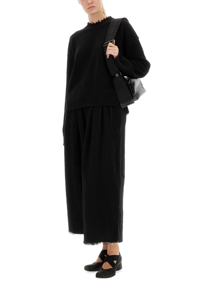 uma wang cashmere sweater with bangs UMA WANG CASHMERE SWEATER WITH BANGS