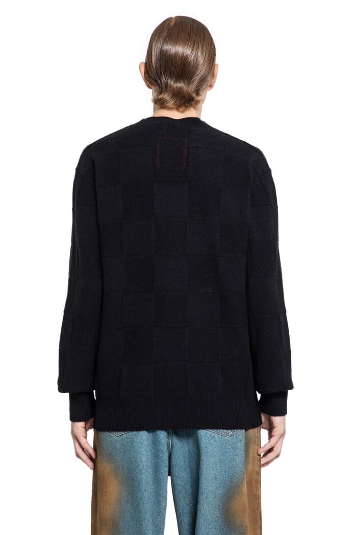 UMA WANG Check Jacquard Sweater