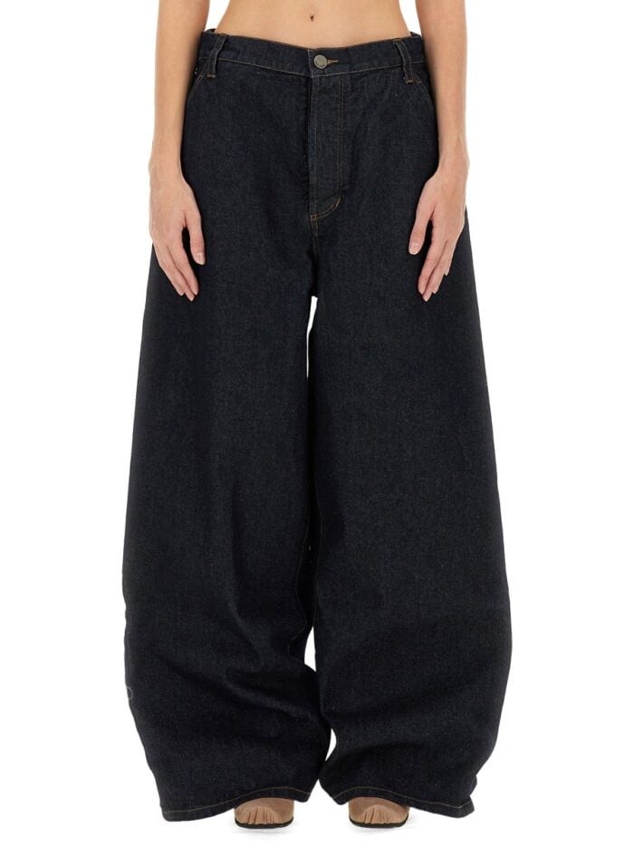 uma wang denim "pod" pants UMA WANG DENIM "POD" PANTS