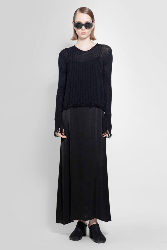 UMA WANG Frayed Sweater