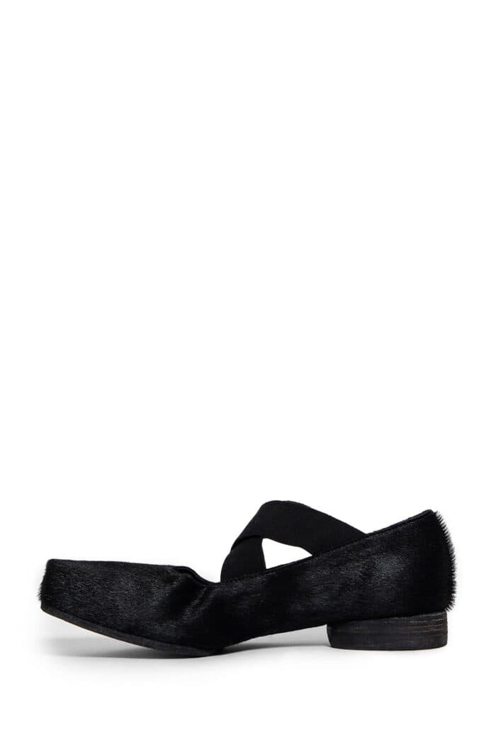 UMA WANG Fur Ballerinas