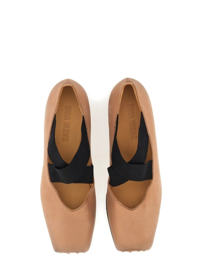 uma wang leather ballerina UMA WANG LEATHER BALLERINA