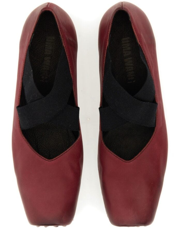 uma wang leather ballerina UMA WANG LEATHER BALLERINA