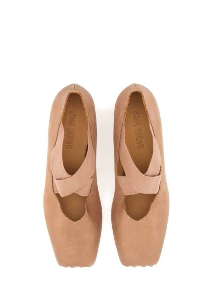 UMA WANG LEATHER BALLERINA
