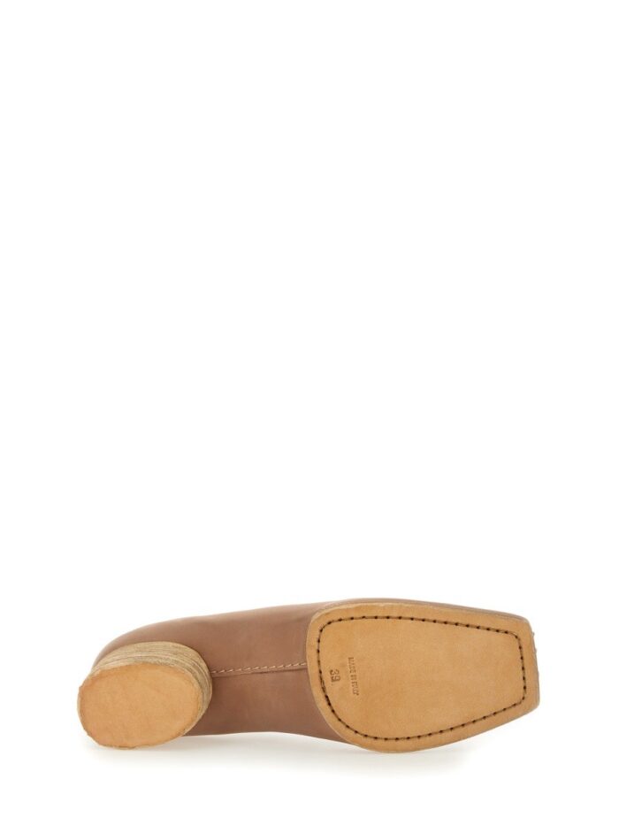 UMA WANG LEATHER BALLERINA