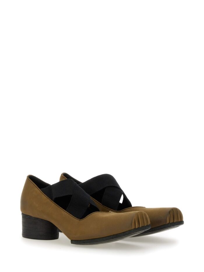UMA WANG LEATHER BALLERINA
