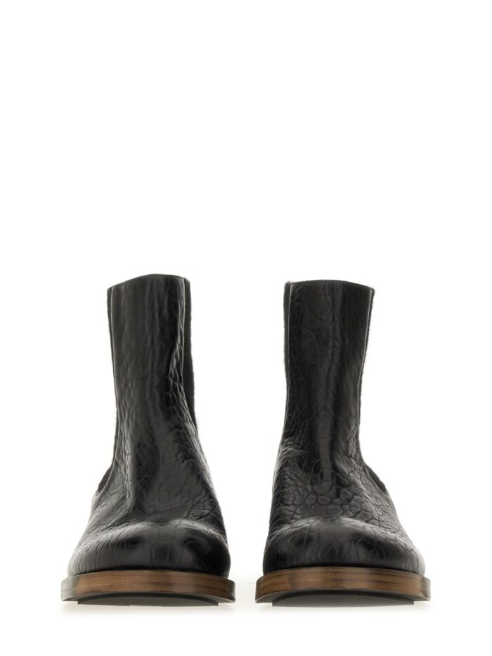 uma wang leather boot UMA WANG LEATHER BOOT