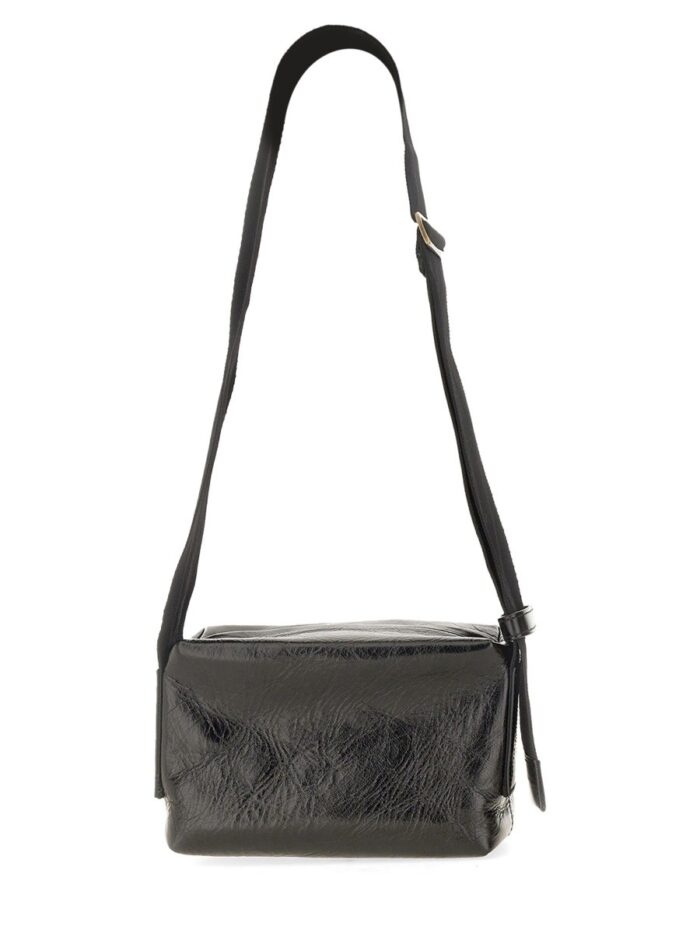 uma wang leather shoulder bag UMA WANG LEATHER SHOULDER BAG