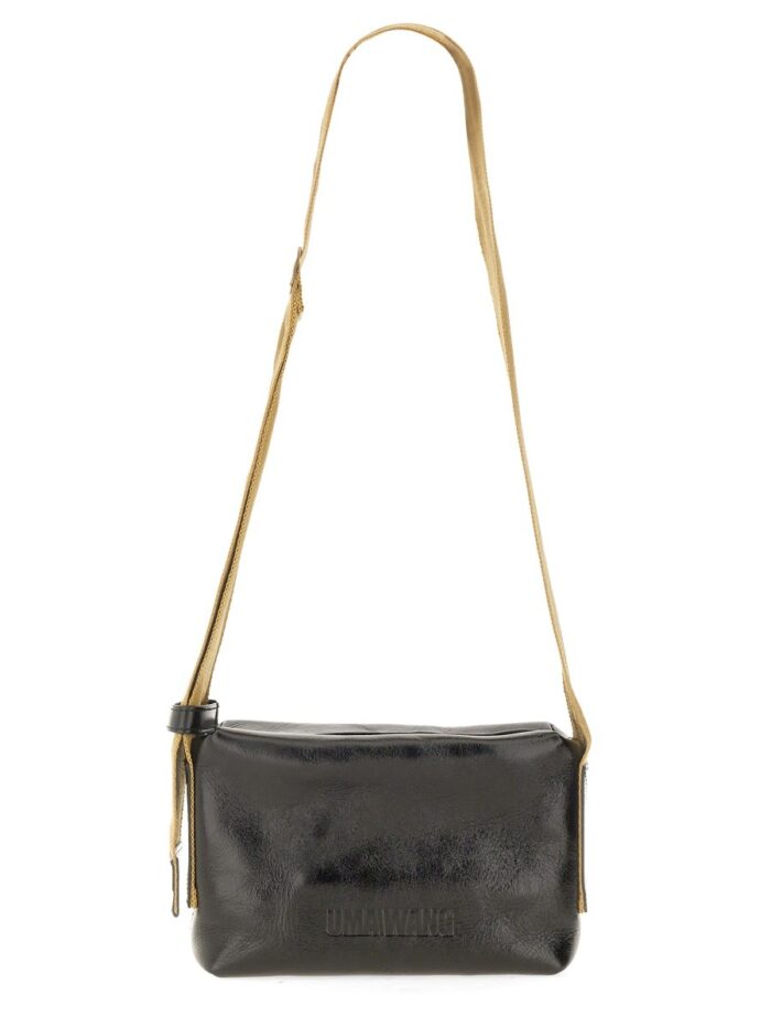 uma wang leather shoulder bag UMA WANG LEATHER SHOULDER BAG