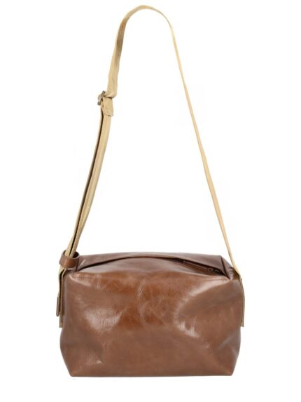 UMA WANG LEATHER SHOULDER BAG