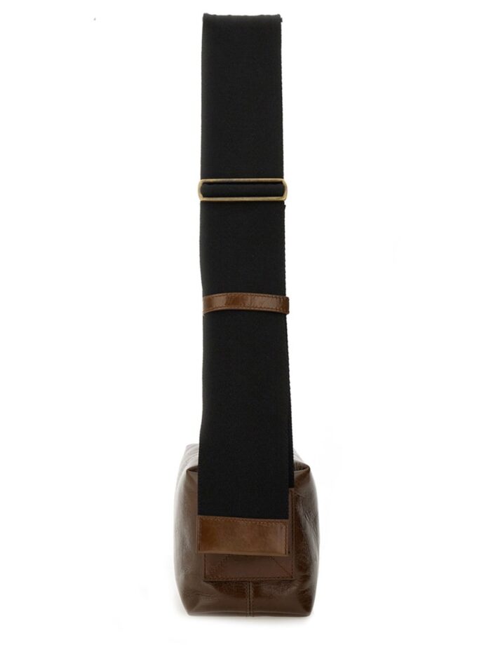 UMA WANG LEATHER SHOULDER BAG