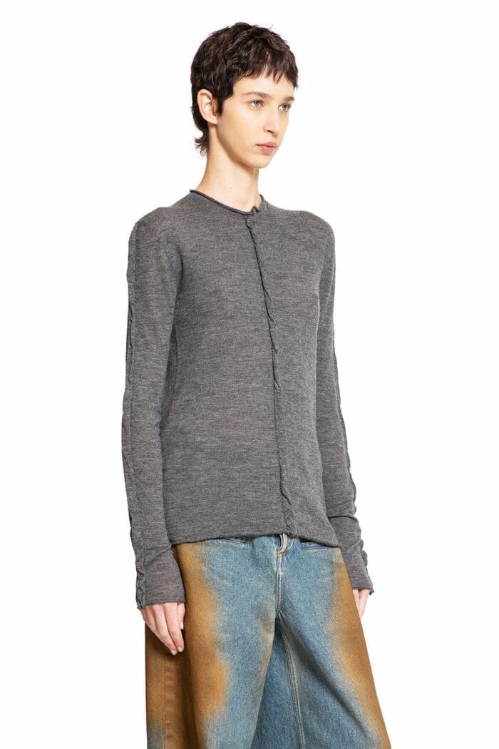 UMA WANG Long Sleeve Cashmere Knit