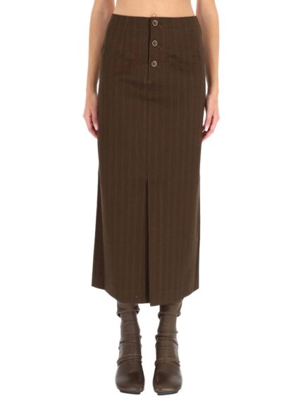 UMA WANG MIDI "GAD" SKIRT