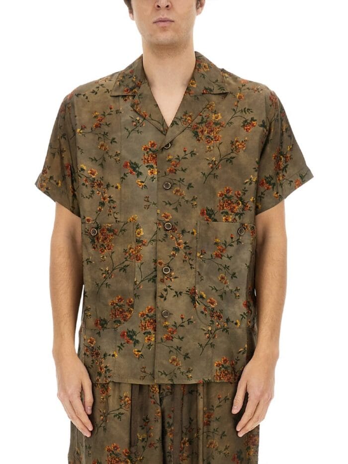 UMA WANG PRINTED SHIRT
