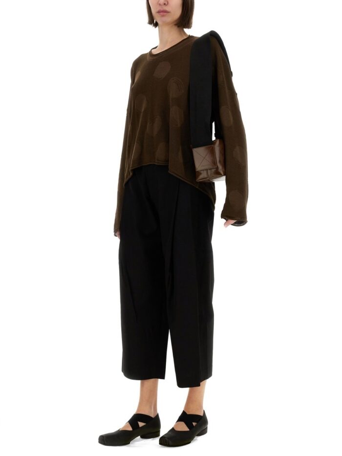 UMA WANG SHIRT WITH POLKA DOT PATTERN