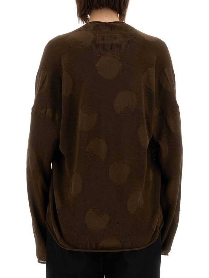UMA WANG SHIRT WITH POLKA DOT PATTERN