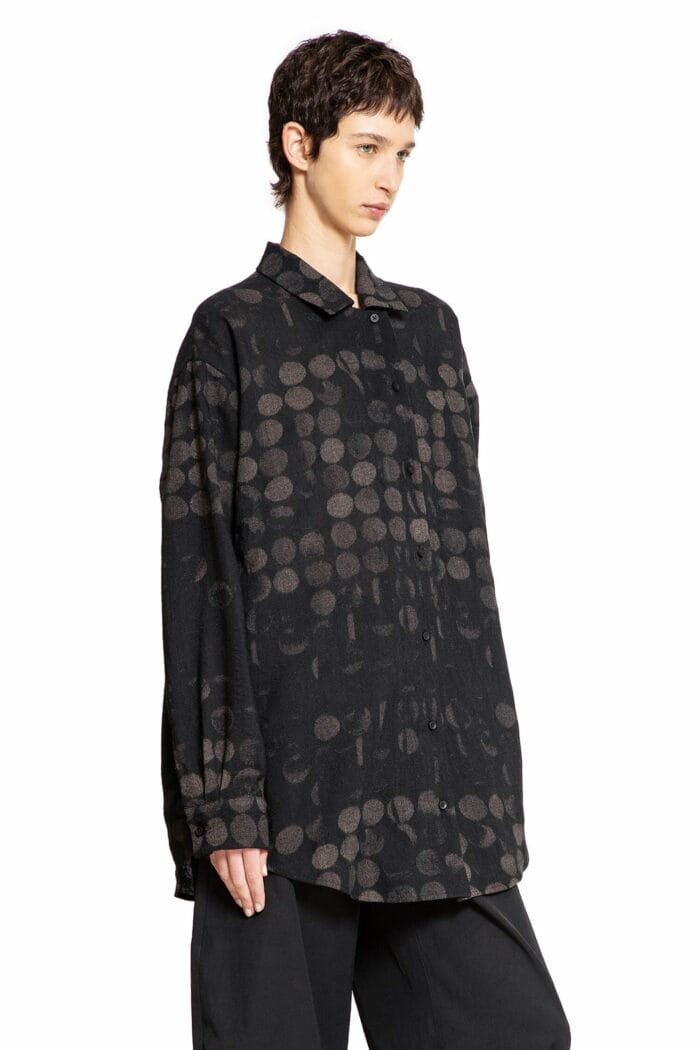 UMA WANG Tyesha Dot Jacquard Shirt