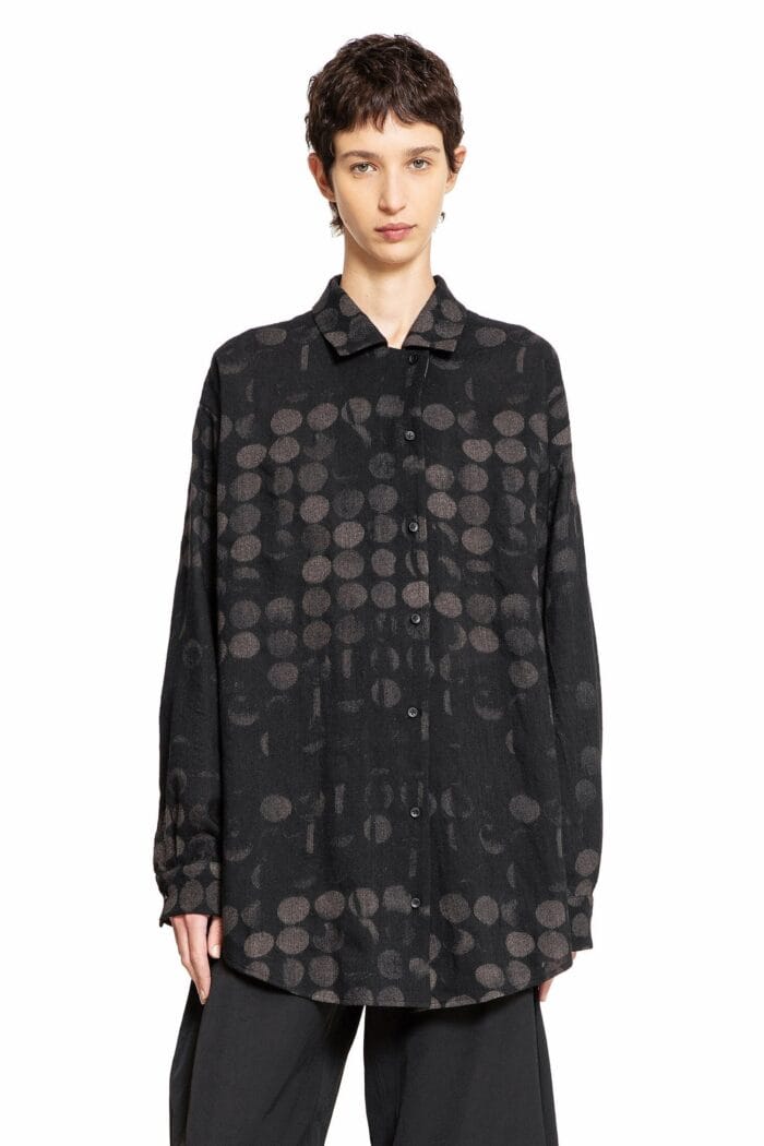 UMA WANG Tyesha Dot Jacquard Shirt