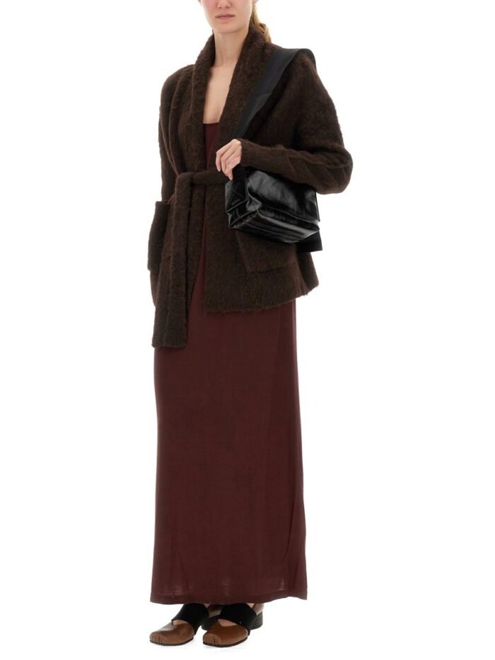 uma wang wool blend cardigan UMA WANG WOOL BLEND CARDIGAN