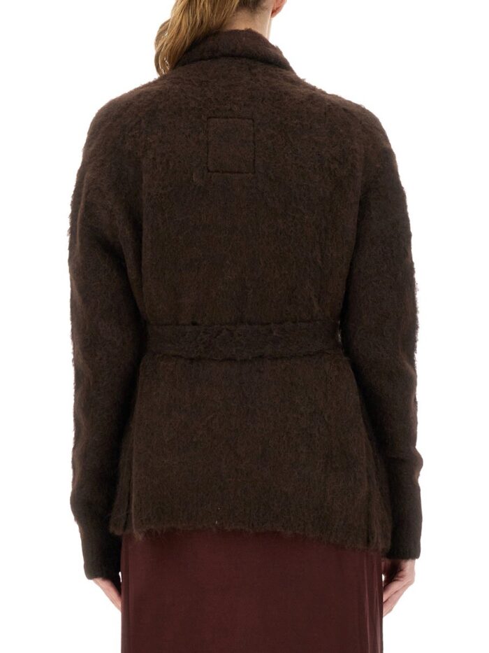 uma wang wool blend cardigan UMA WANG WOOL BLEND CARDIGAN