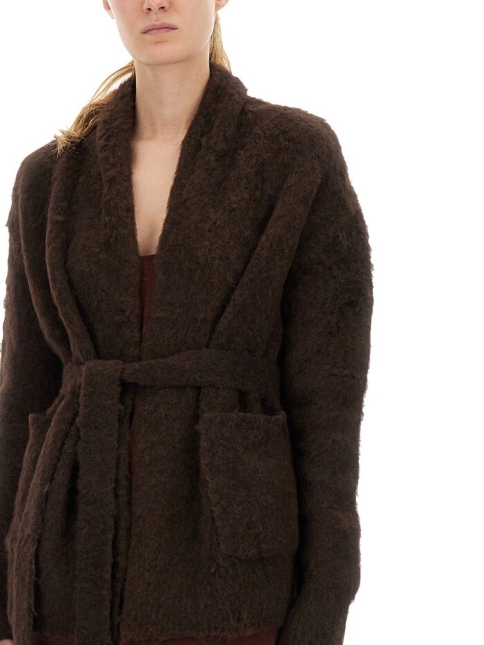 uma wang wool blend cardigan UMA WANG WOOL BLEND CARDIGAN