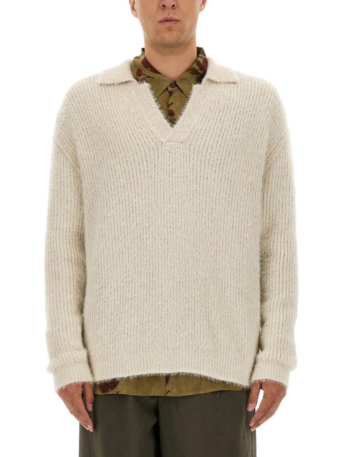uma wang wool blend sweater UMA WANG WOOL BLEND SWEATER