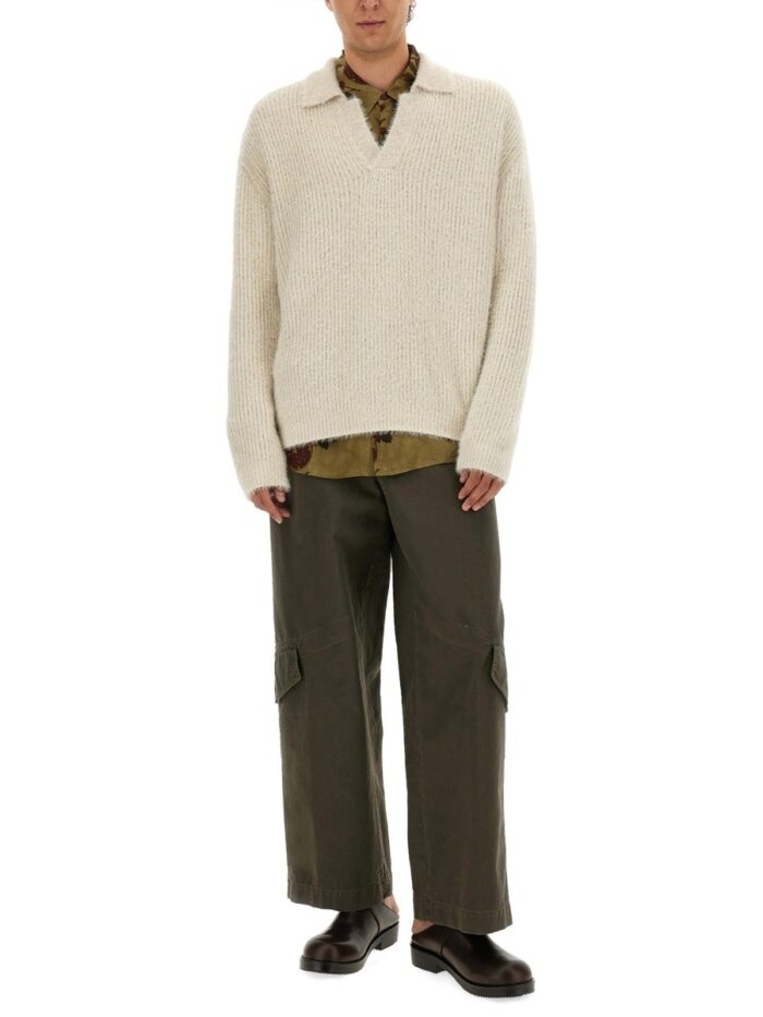 uma wang wool blend sweater UMA WANG WOOL BLEND SWEATER
