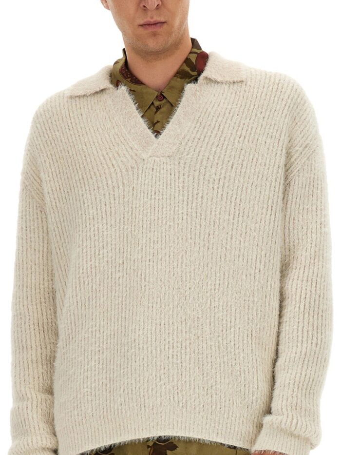 uma wang wool blend sweater UMA WANG WOOL BLEND SWEATER