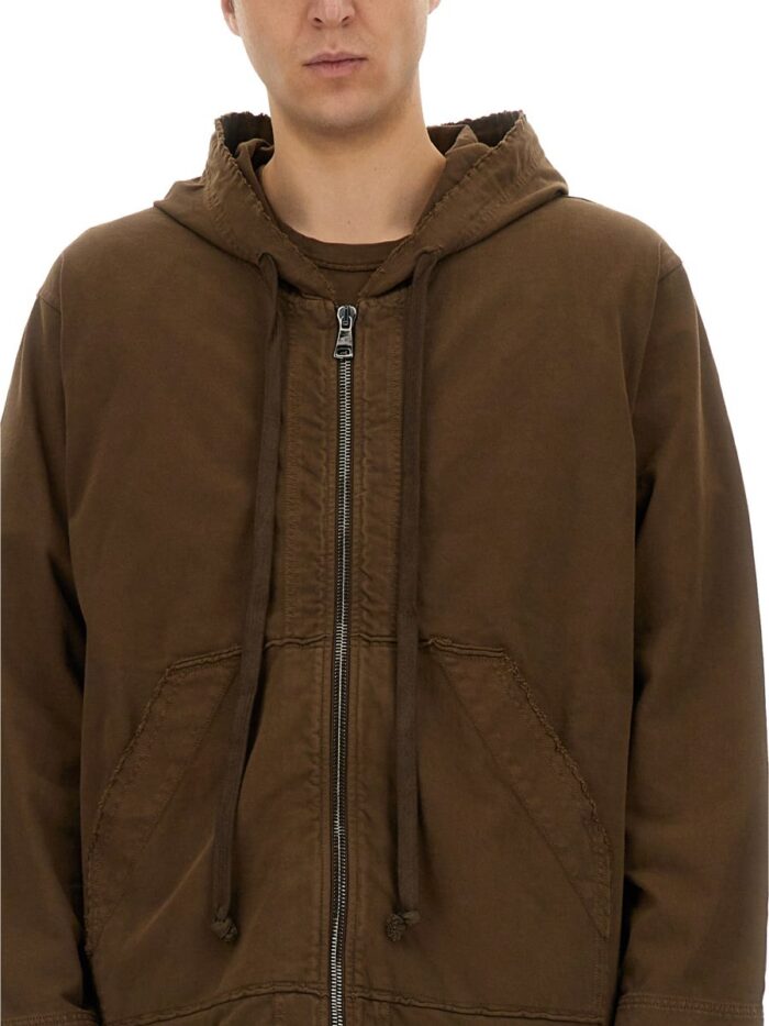 UMA WANG ZIPPER HOODIE