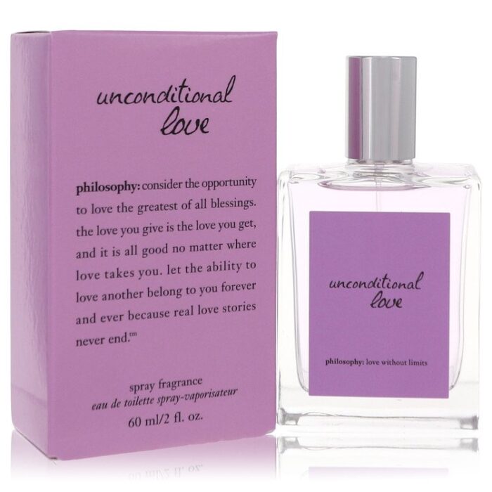 unconditional love by philosophy eau de toilette spray 2 oz Unconditional Love By Philosophy - Eau De Toilette Spray 2 Oz - Image 1