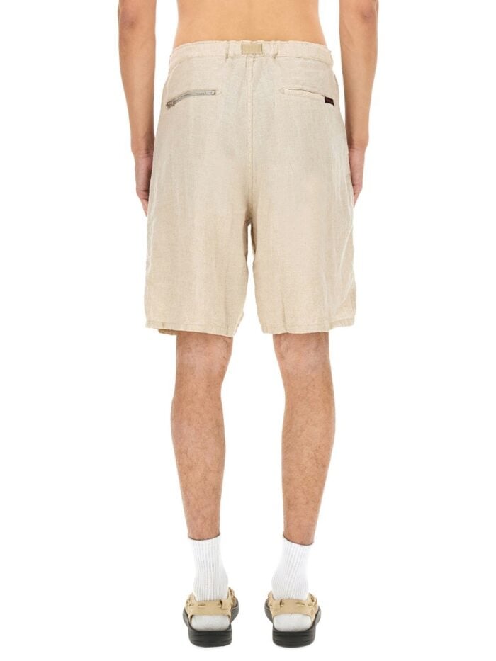 UNDERCOVER LINEN SHORTS