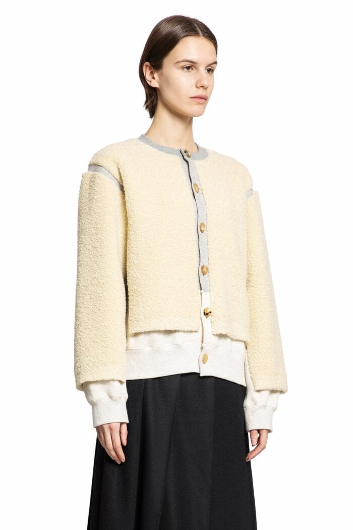 UNDERCOVER Teddy And Jersey Cardigan