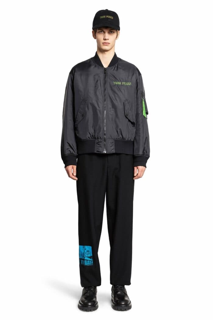 UNDERCOVER ''twin Peaks'' Printed Bomber Jacket