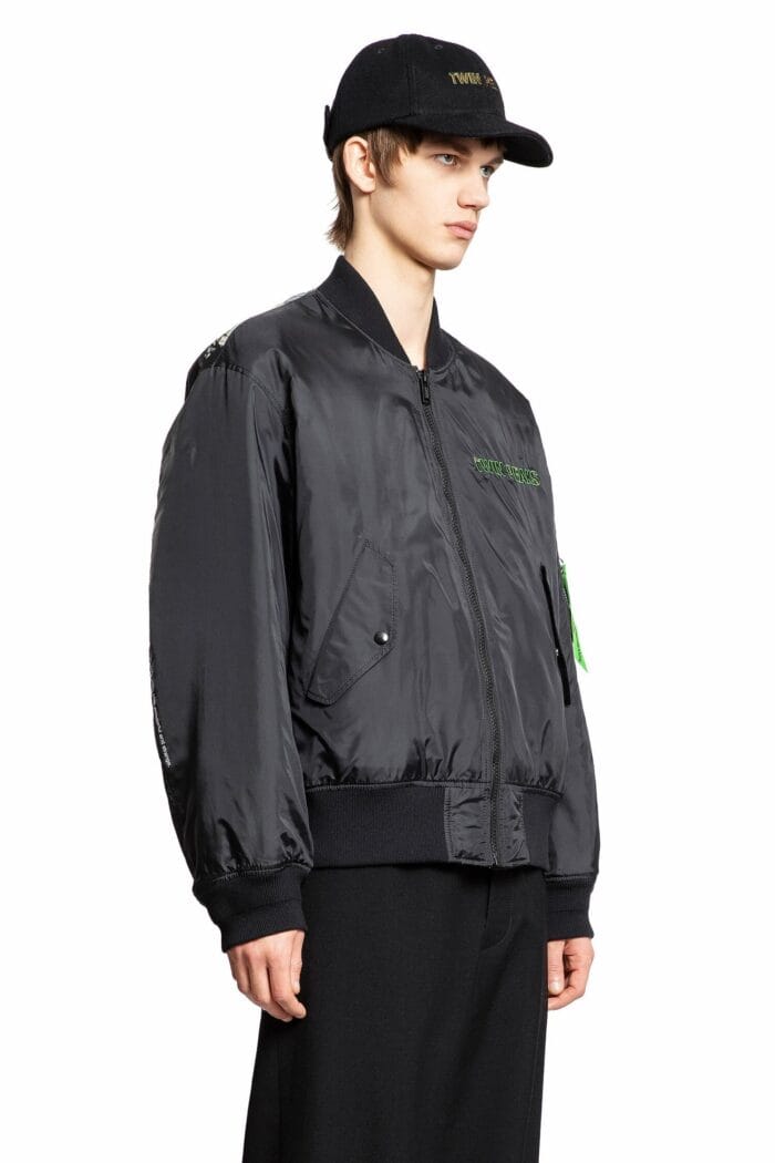 UNDERCOVER ''twin Peaks'' Printed Bomber Jacket