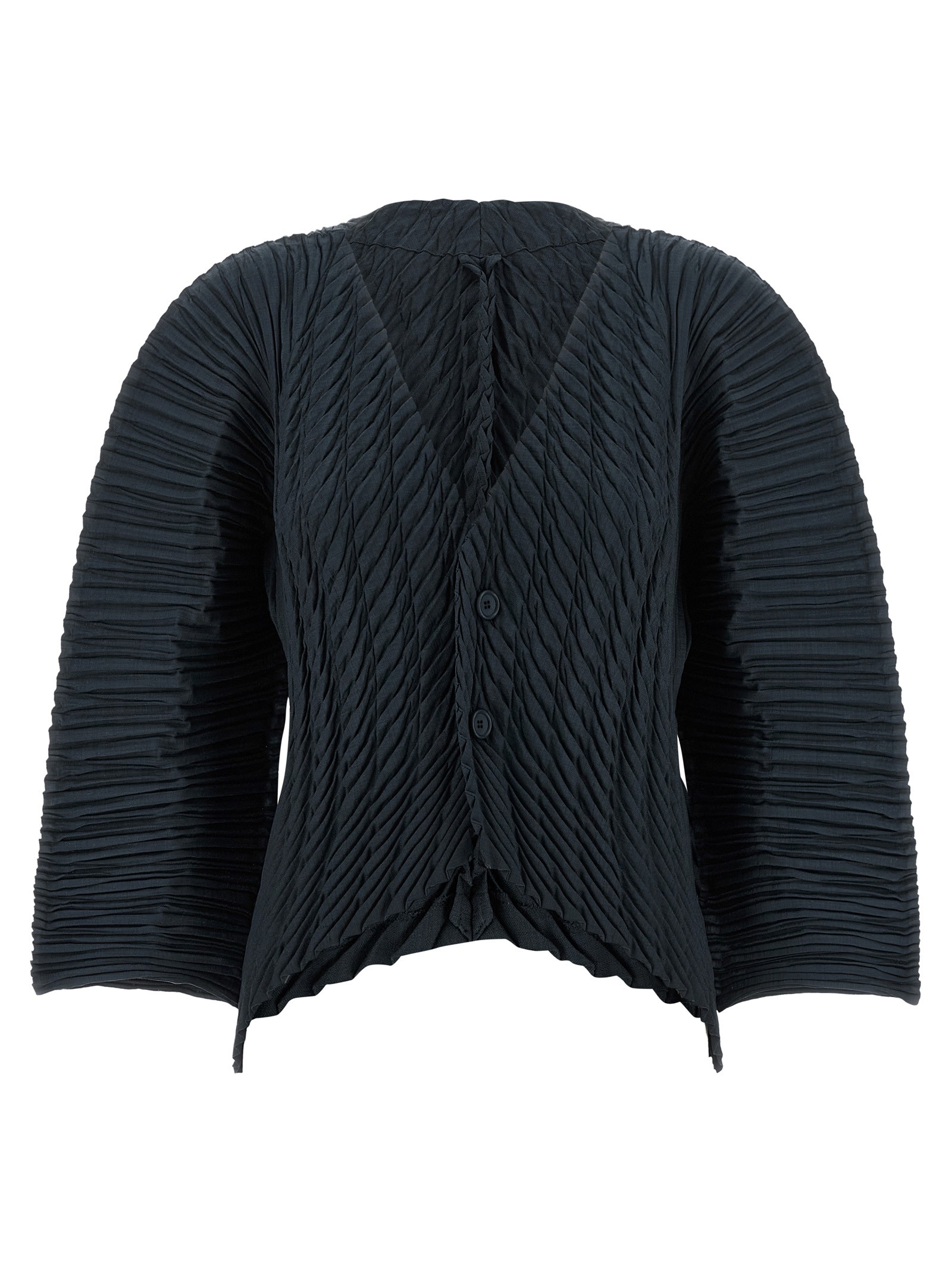 ISSEY MIYAKE 'Unfurling Pleats' Cardigan