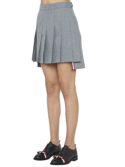 THOM BROWNE 'Uniform' Mini Skirt