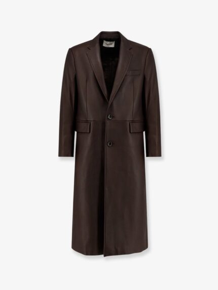 Tonywack Unisex Leather Coat