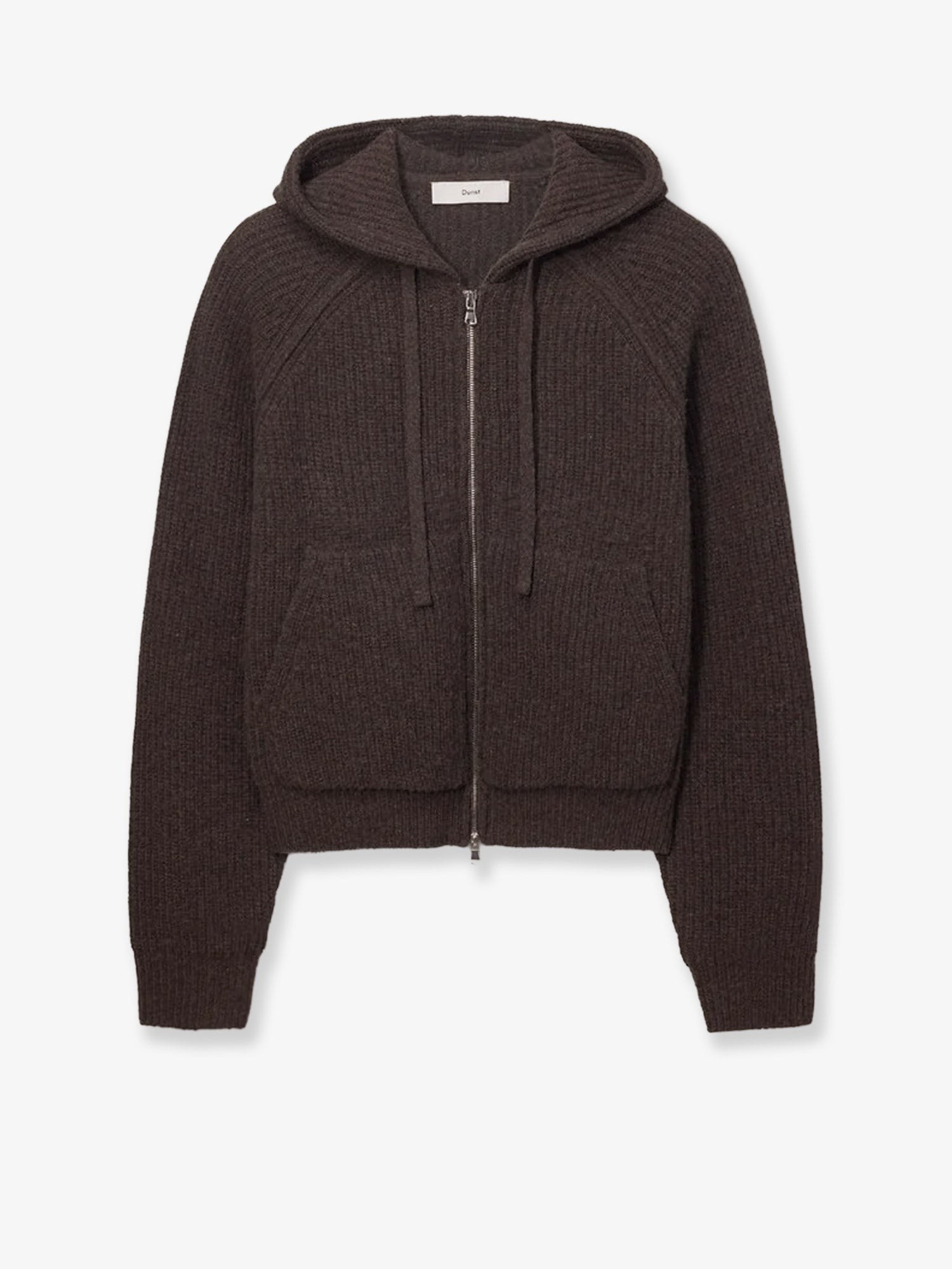 DUNST Unisex Wool Blend Hooded Cardigan