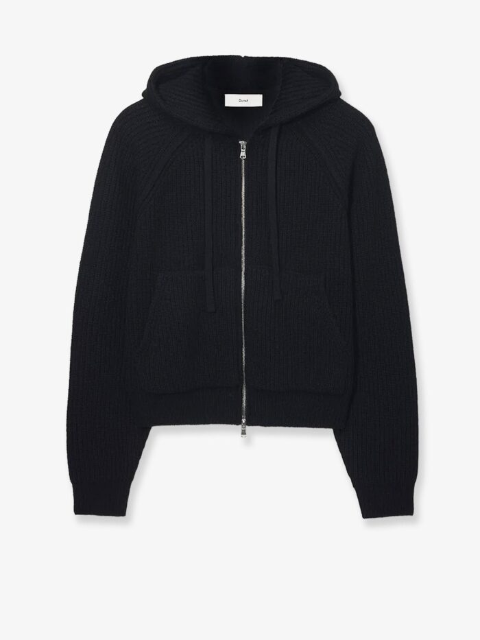 DUNST Unisex Wool Blend Hooded Cardigan